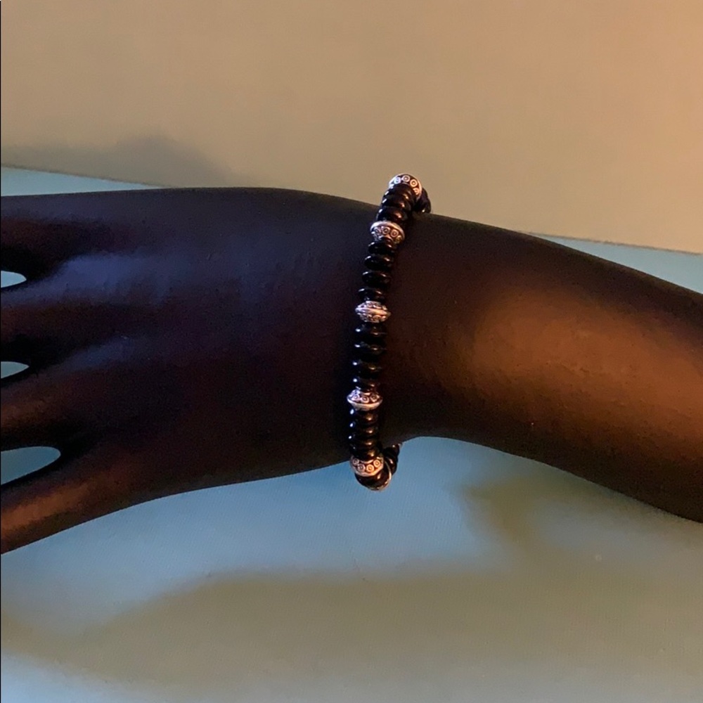 Black and Silver Bracelet